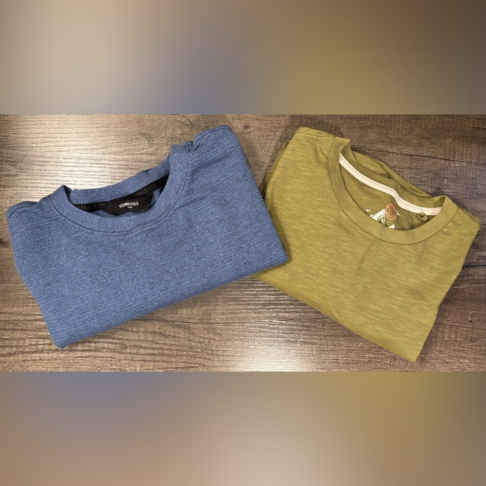 Mens LG T-Shirt BUNDLE- Free Planet/Kenneth Cole